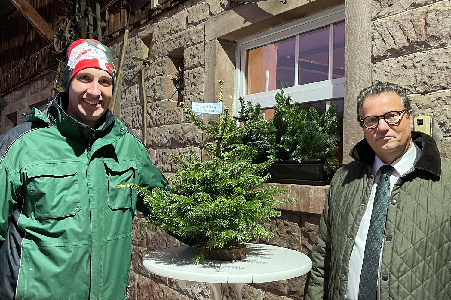 Besuch bei Tannen Galm in Langenelz